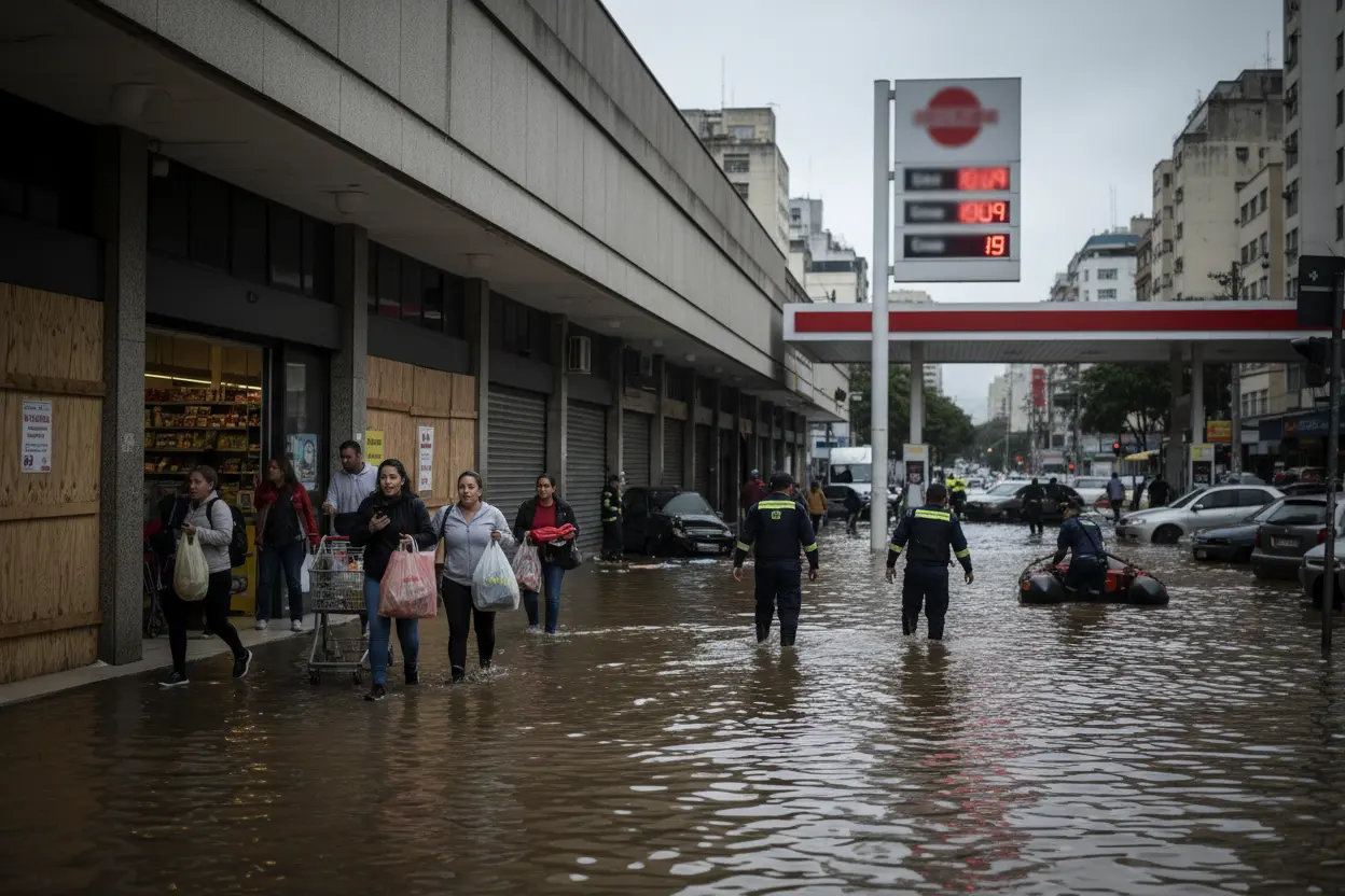 ブラジル経済、回復の脆弱さが露呈！企業再編・燃料・洪水が同時に直撃