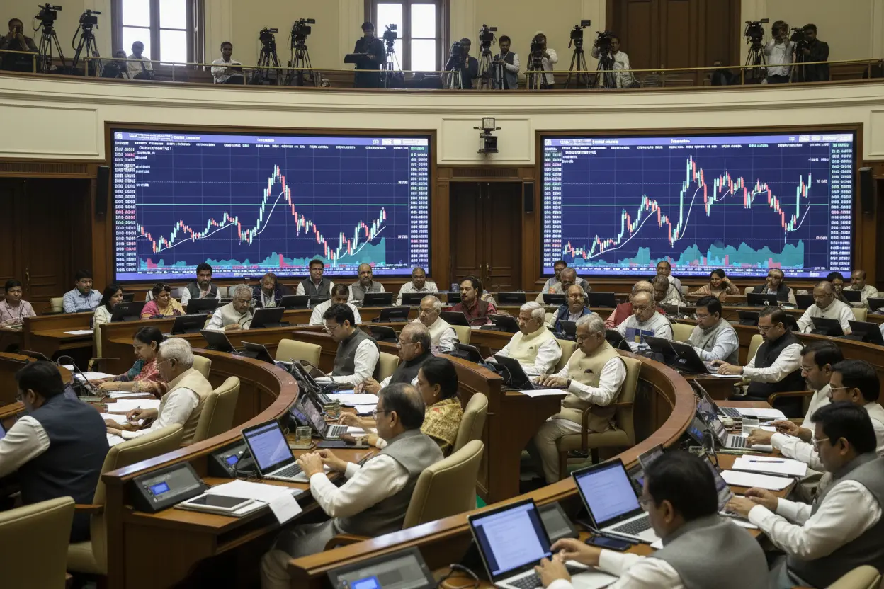 インド、デジタル統治を一挙拡大！市場暴落とFDI規制で揺れる