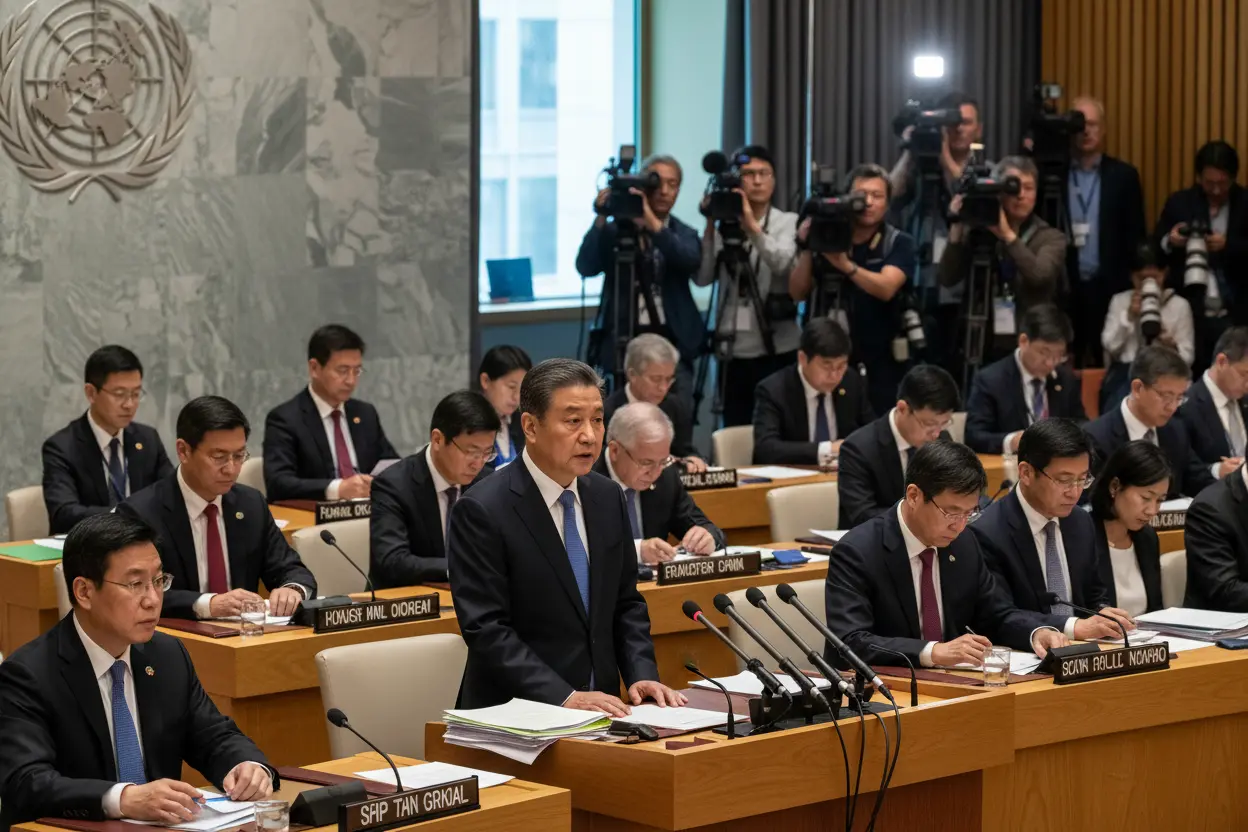 王毅中国外交部長、安保理ハイレベル会合主宰　国連強化で参加国一致