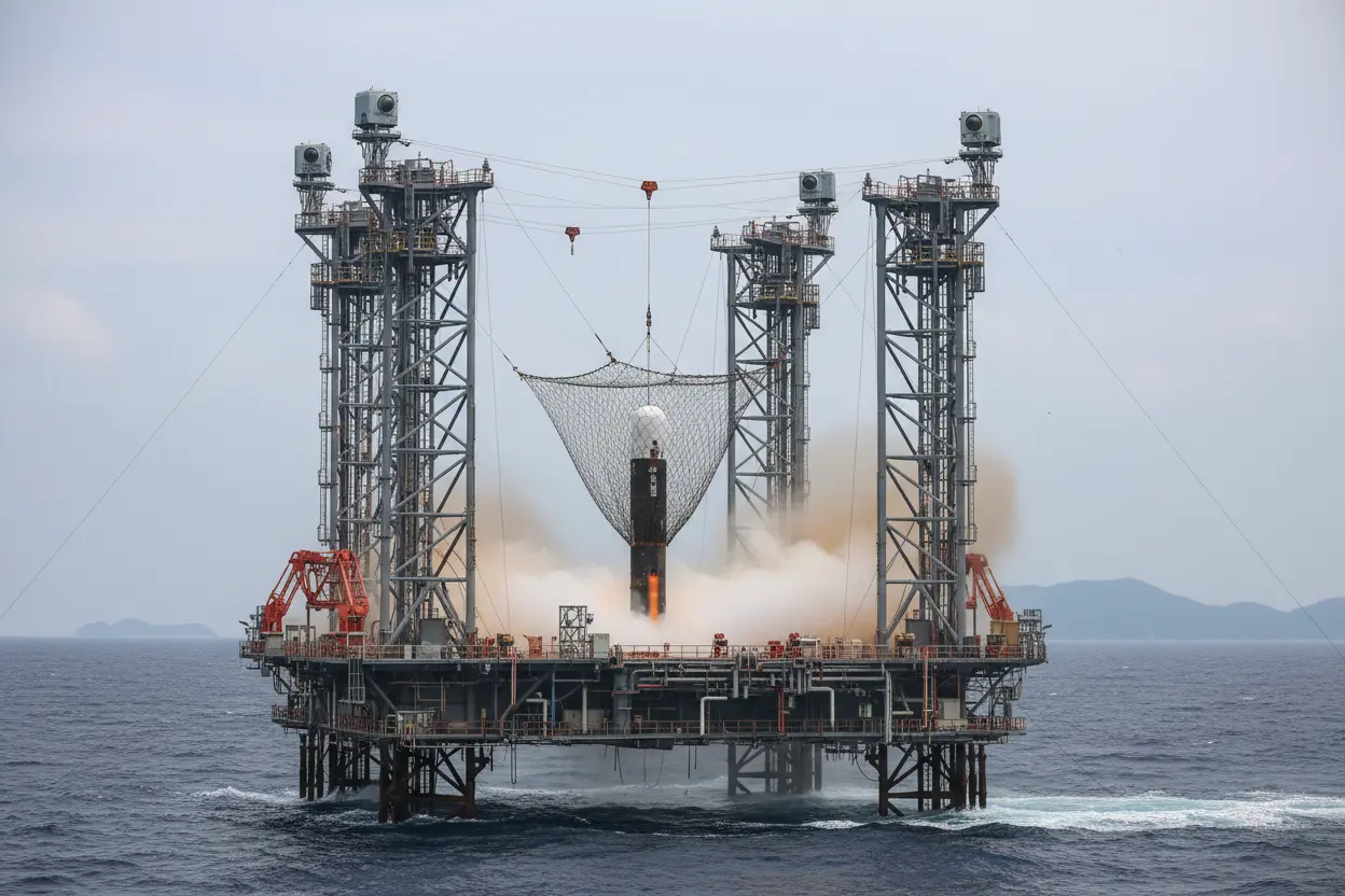長征-10B初飛行で第一段海上ネット制御回収成功　再使用技術で商業打ち上げ加速か