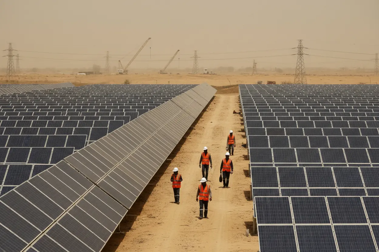 インド、太陽光約45ギガワット増で年間過去最高　3月6.65GW設置、ラジャスタン等が牽引