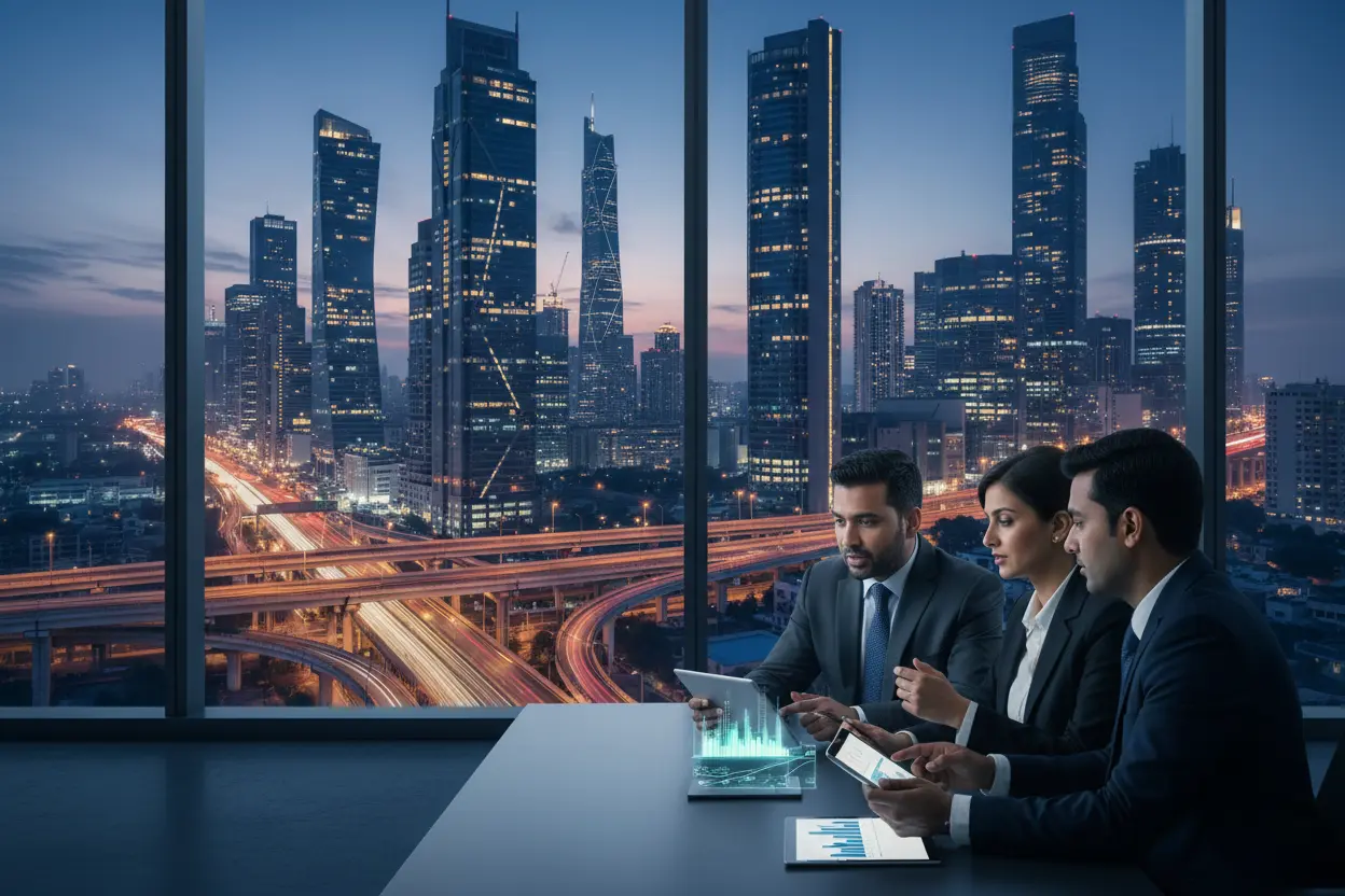 インドの経済成長戦略：2047年30兆ドル達成に向けた革新とインフラ整備