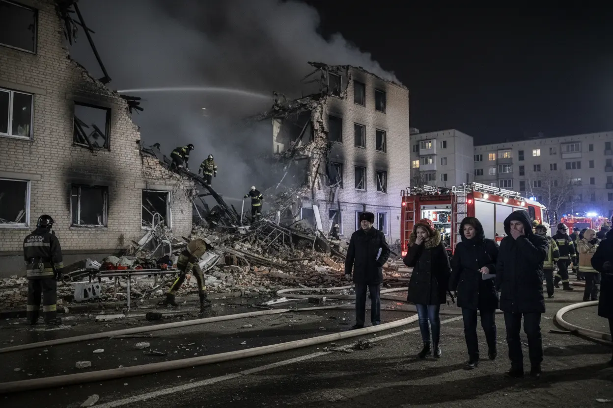ロシア、スターべルスク寮攻撃巡り安保理臨時会合要請　14〜18歳86人収容 死者4人負傷39人