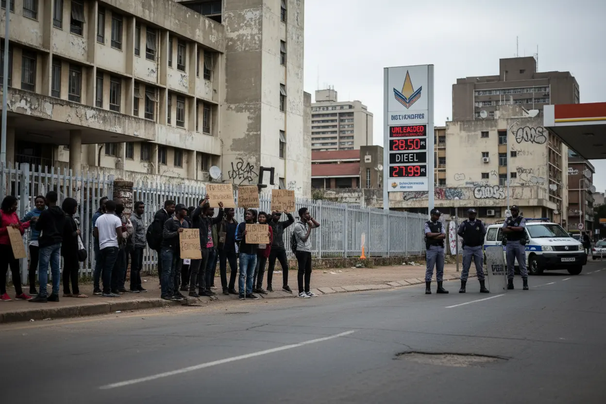 南アフリカ、崩れ始めた信頼：司法抗争・病院スト・原油高が直撃!