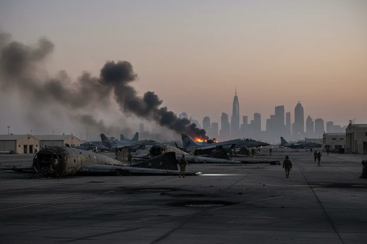 イスラム革命防衛隊、カタールの米アル・ウデイド基地攻撃　レーダーと複数空中給油機破壊と声明