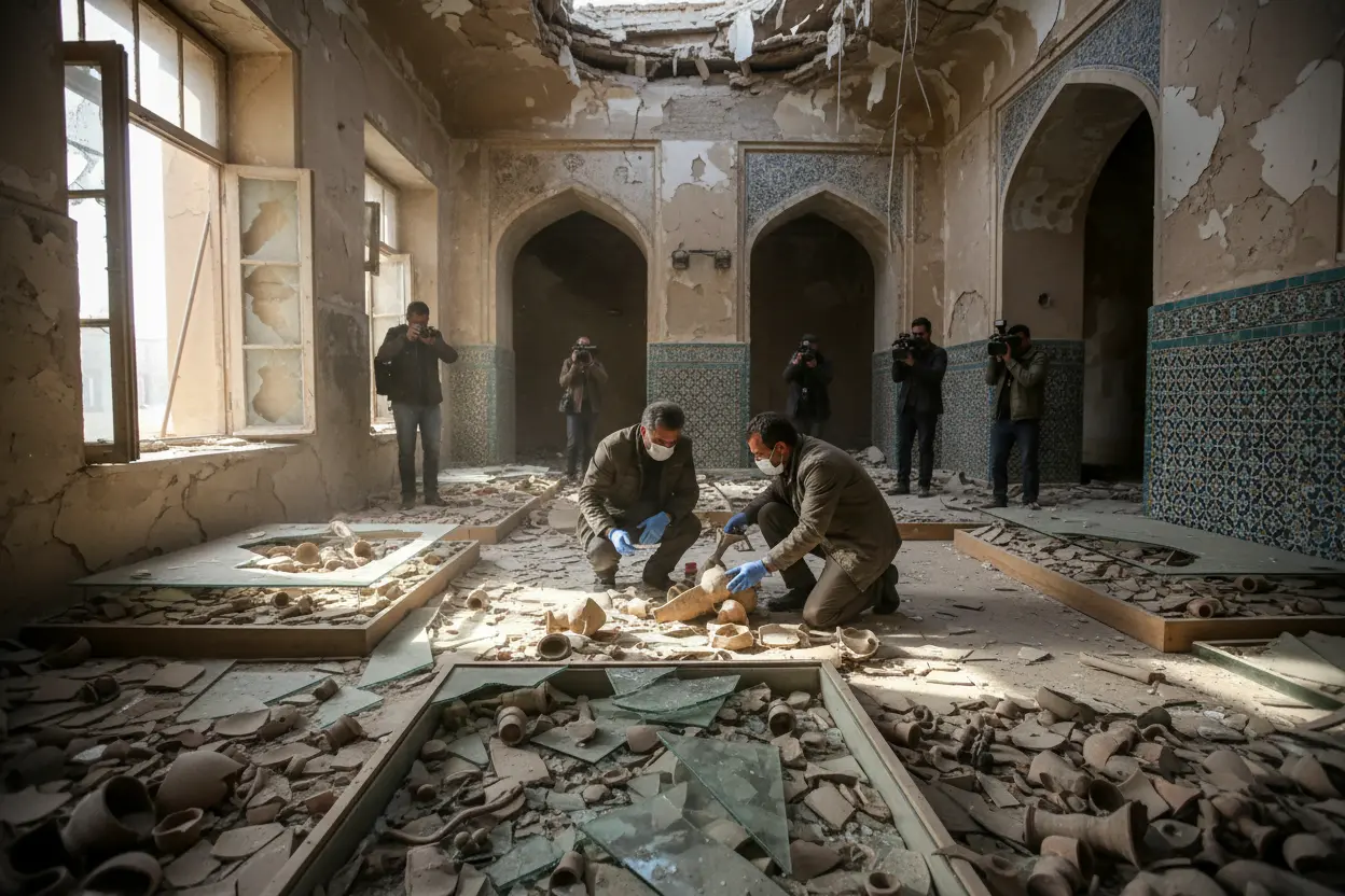 米・イスラエル攻撃で歴史遺跡149件被害　文化遺産当局 博物館54件・国登録遺産5件含む、損害規模「7.5ヘマット以上」