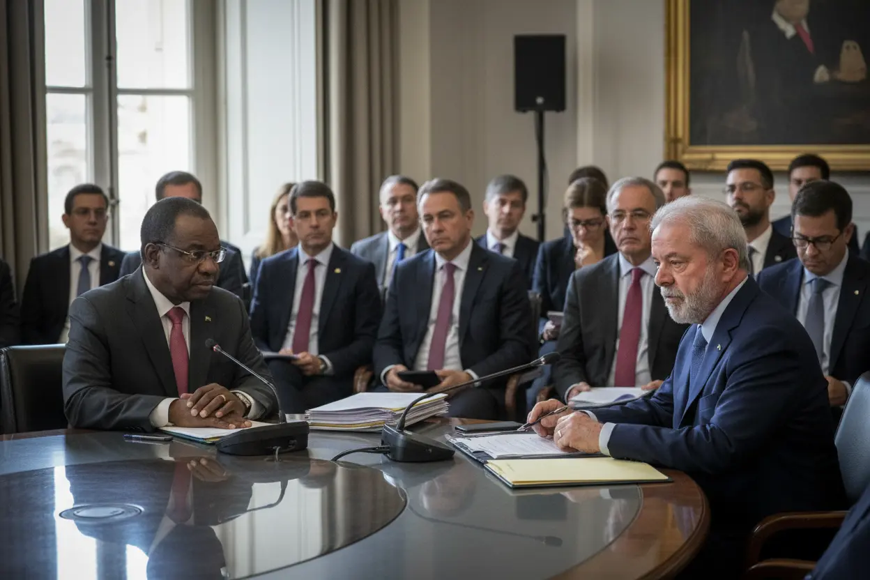 南アフリカの賭け：ブラジル訪問で点を取るも、国内追及が外交成果を食い潰す危機！