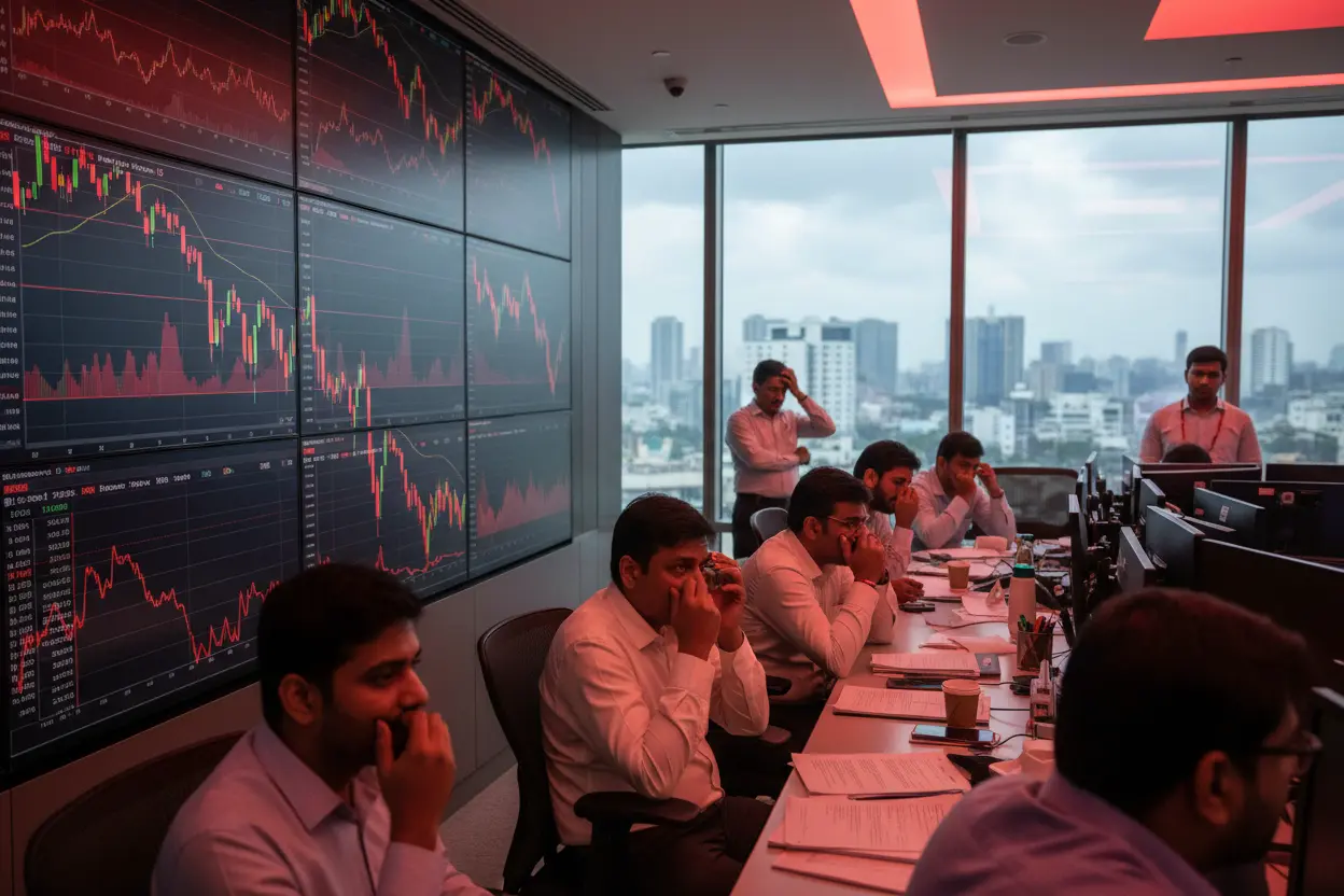 激震インド市場！地政学ショックで株価急落、政府の“安定化策”は足りるか