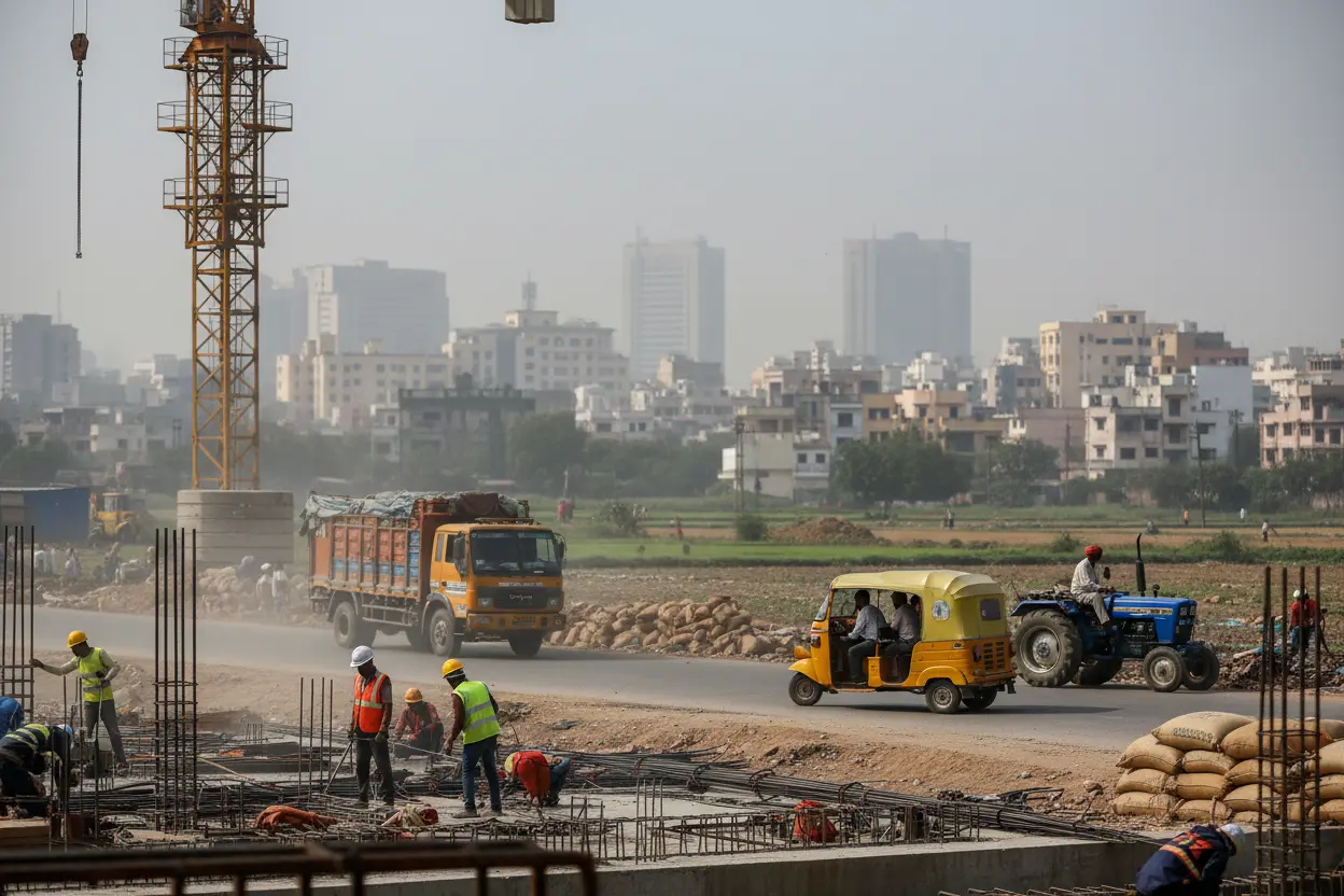 インド経済　実質成長7.7％　第4四半期7.8％、実質GDP約323.12兆ルピー