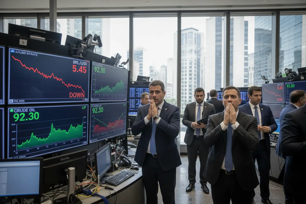 ブラジルで衝撃！ドル下落×原油急騰が家計と金利を揺るがす、政策の岐路