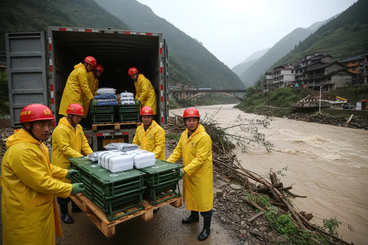 中国、江西・湖南・広東 防汛対応 第IV級から第III級へ　山洪「赤色」リスク43県