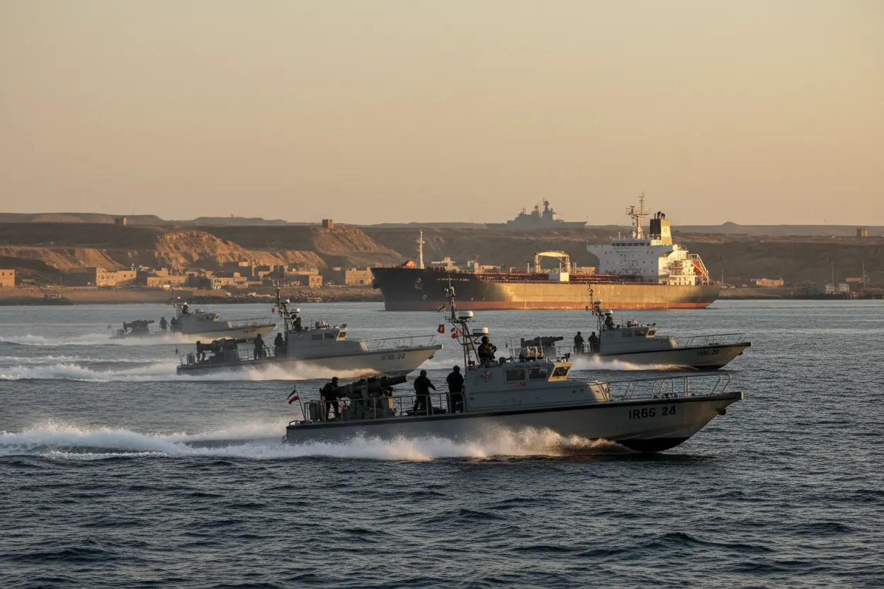IRGC海軍、ホルムズ海峡接近の米駆逐艦に発砲と強烈警告――タンカー侵略は大規模報復へ