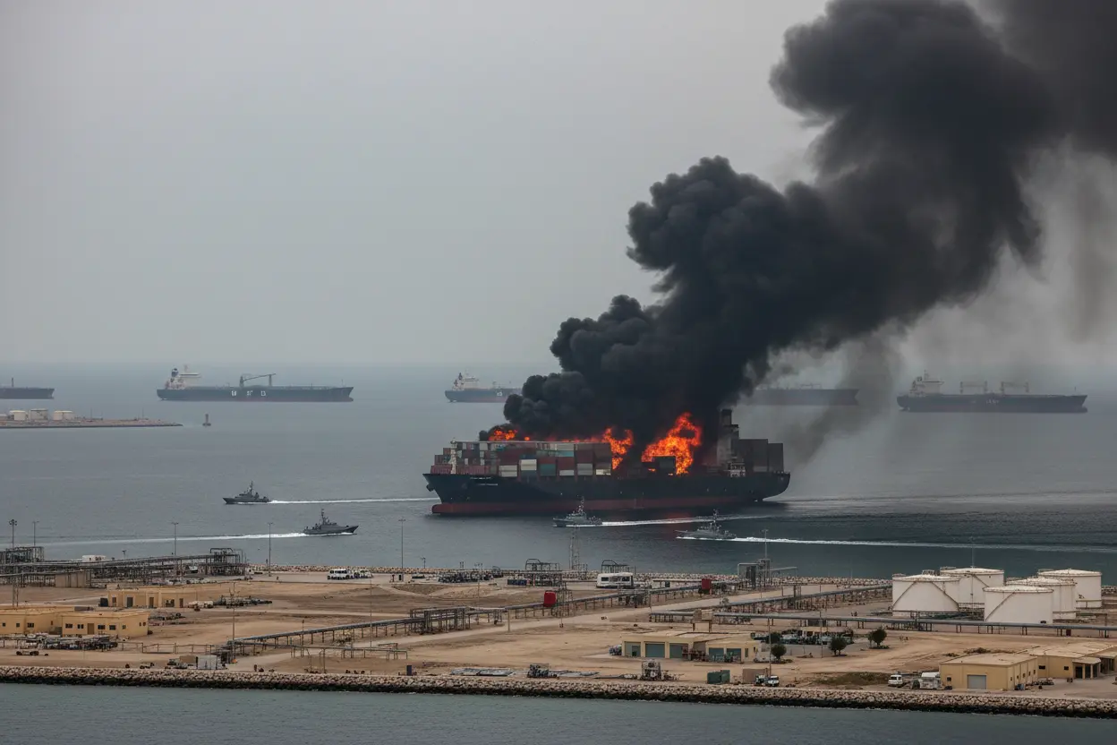 米軍今週3回目の対イラン攻撃開始　ホルムズ海峡で商船被害、IRGC海峡閉鎖表明