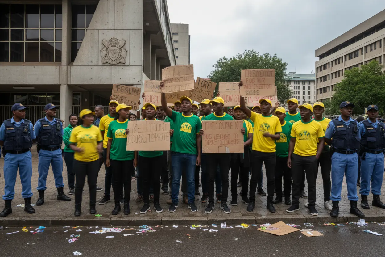 南アフリカ、党内“世代交代”が政権揺らす！警察捜査と燃料高で国民負担急増