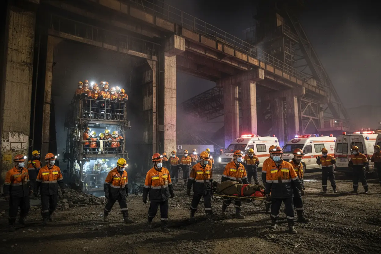 山西・沁源六神余炭鉱でガス爆発　82人死亡・9人行方不明、救助続く