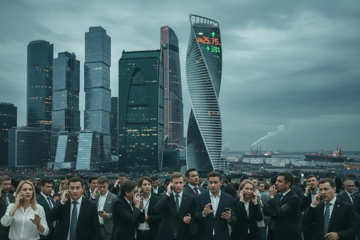 ルーブル急落と成長鈍化、ロシアに迫る“経済危機”の現実！短期繕いで乗り切れるか