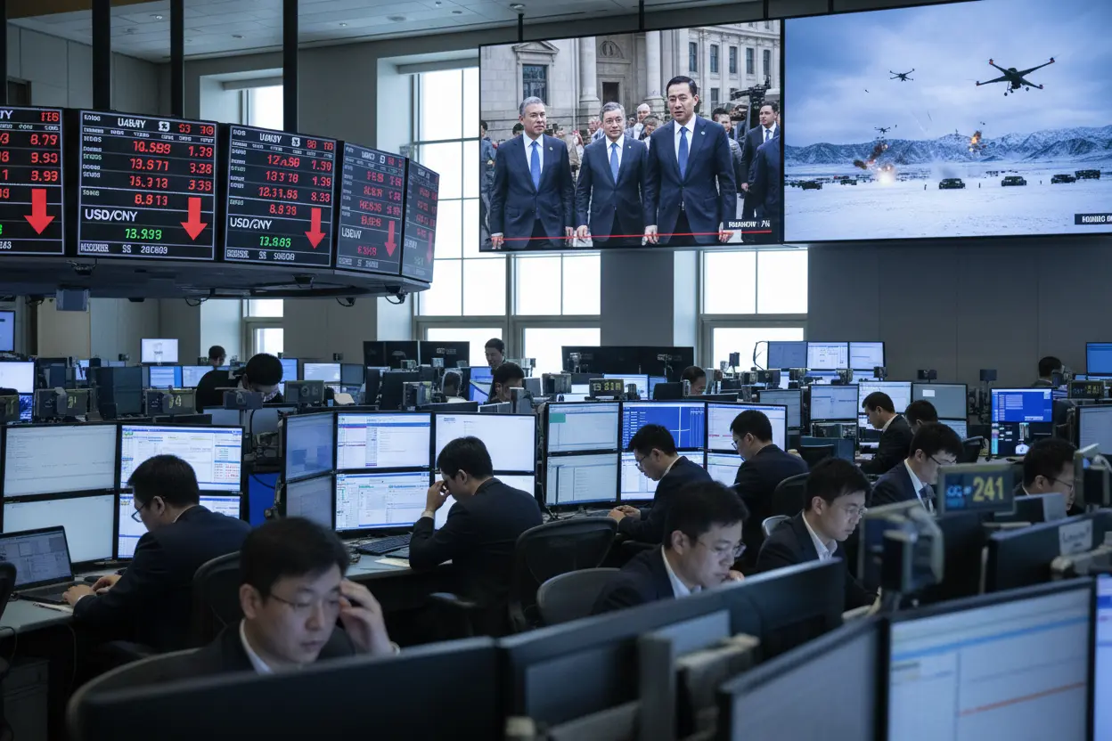 BRICS激震！台湾海峡とロシア国境の緊張で通貨・経済リスクが噴出