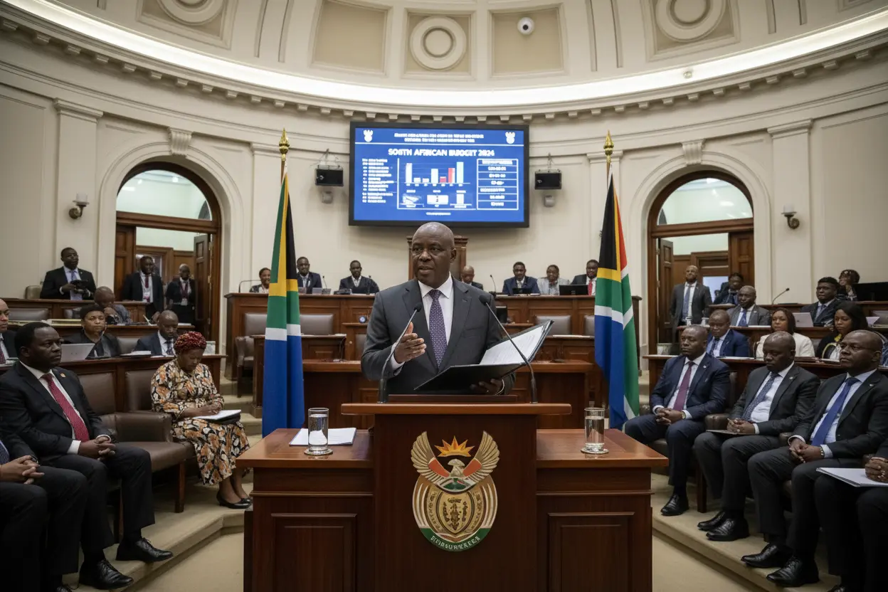 南アフリカの2026年度予算案：債務削減と社会支援で経済安定を目指す