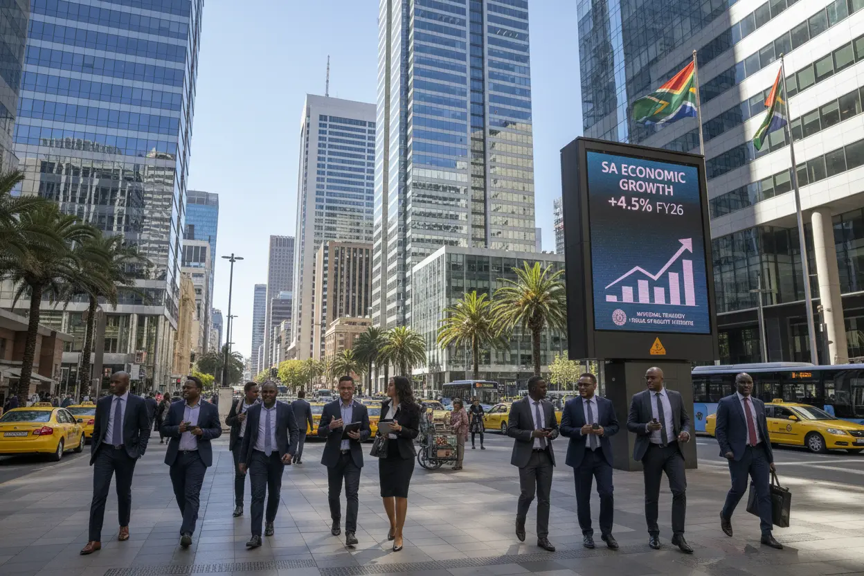 南アフリカの2026年予算案：債務削減と社会支援で経済安定に挑む