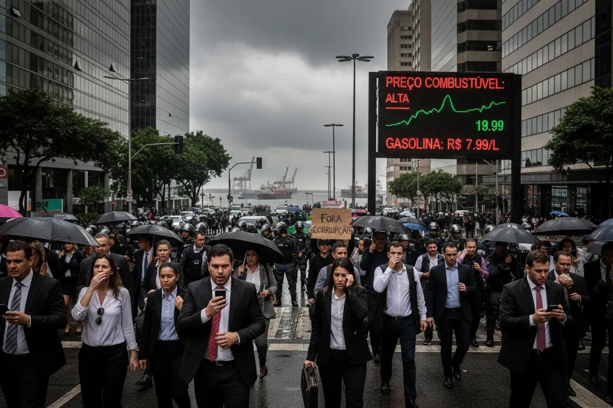 ブラジル激震！原油高が2026年の“賭け”を変えた――金利・政局・社会が同時に揺らぐ