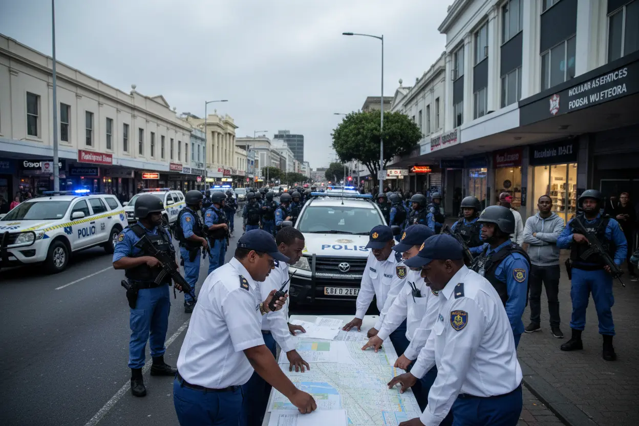6月30日不法滞在外国人抗議へSAPS警戒強化　カチャリア代理警察大臣、通常営業確保へ