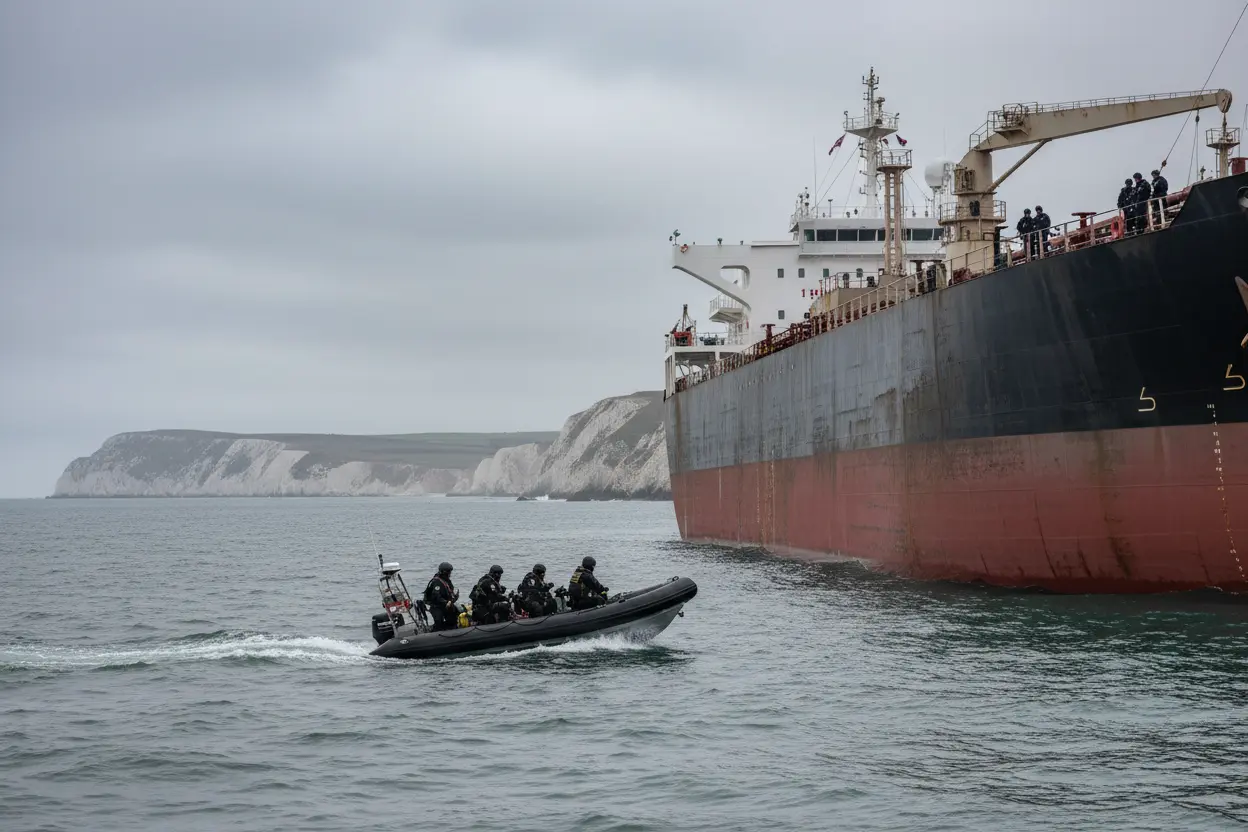 英、英仏海峡でスミルトス号押収　ロシア系とされる「シャドウ艦隊」所属か
