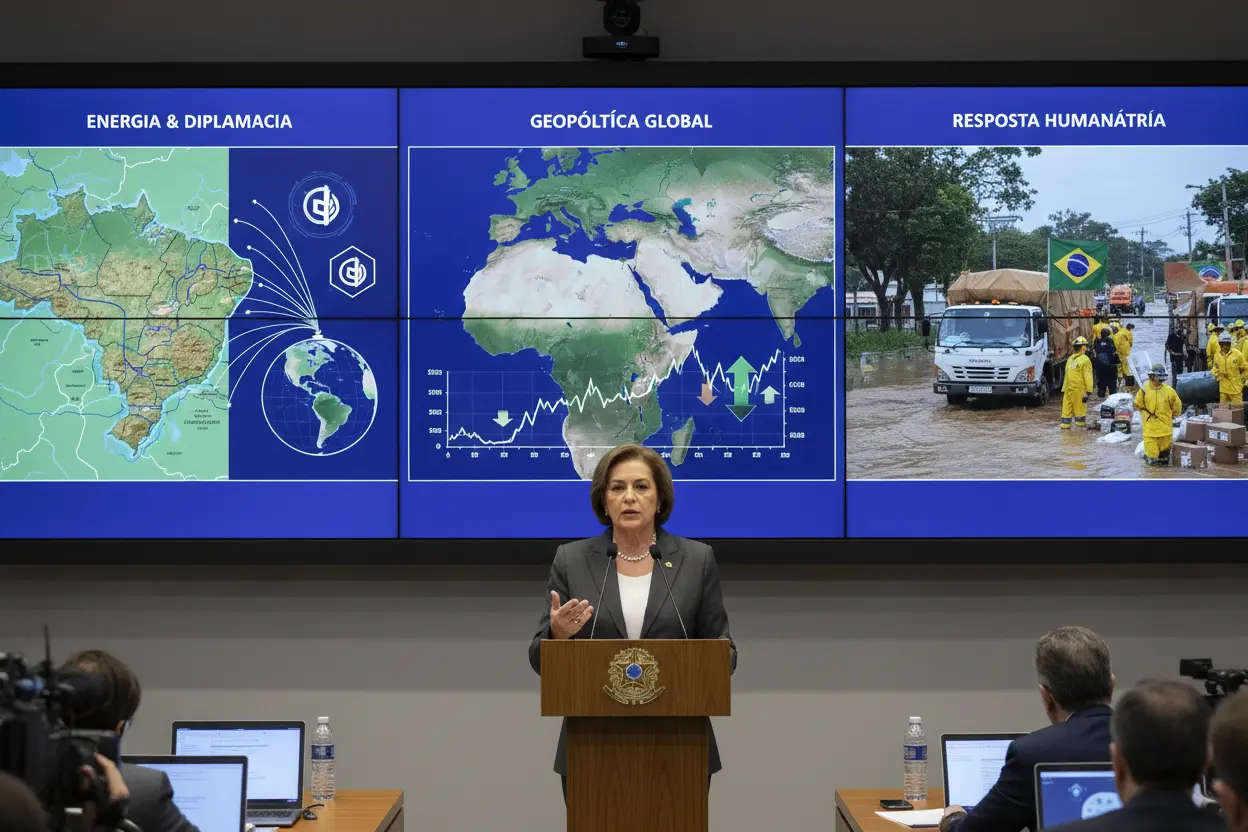 5mini + 4.1 ブラジルの経済と安全保障：中東危機がもたらす市場不安と国内災害対応の挑戦