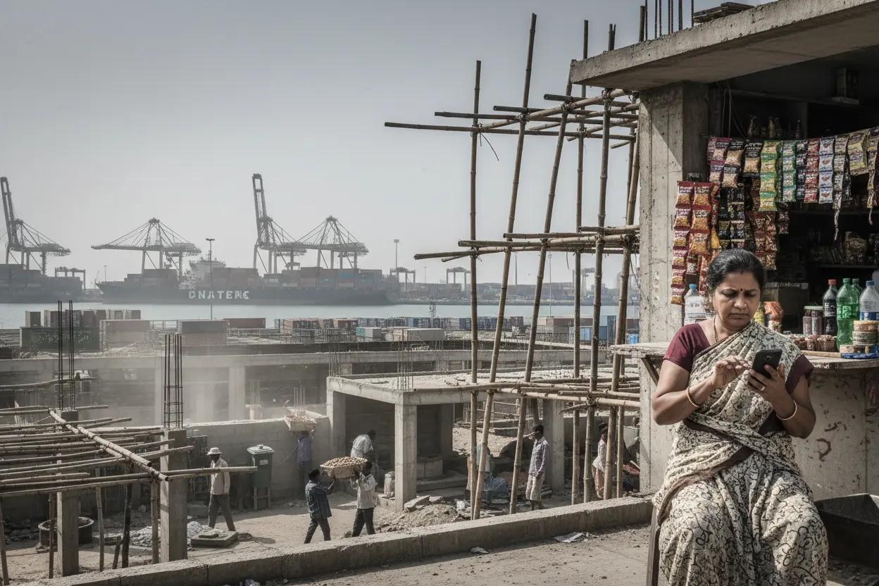 インド揺らぐ外部リスク！住宅需要・金融包摂・AIで成長を守れるか