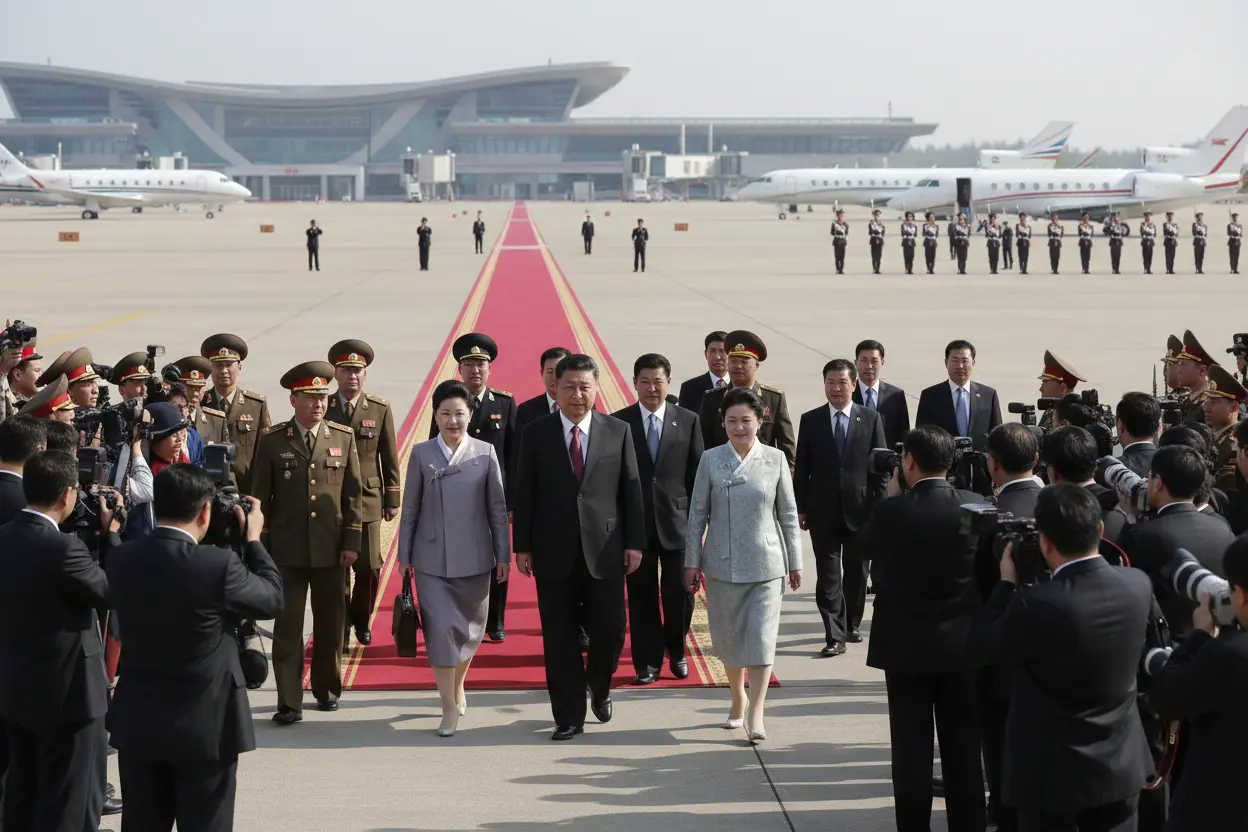 習近平氏、金正恩氏と新時代の中朝関係発展で重要合意　訪朝で相互理解深化、協力強化へ
