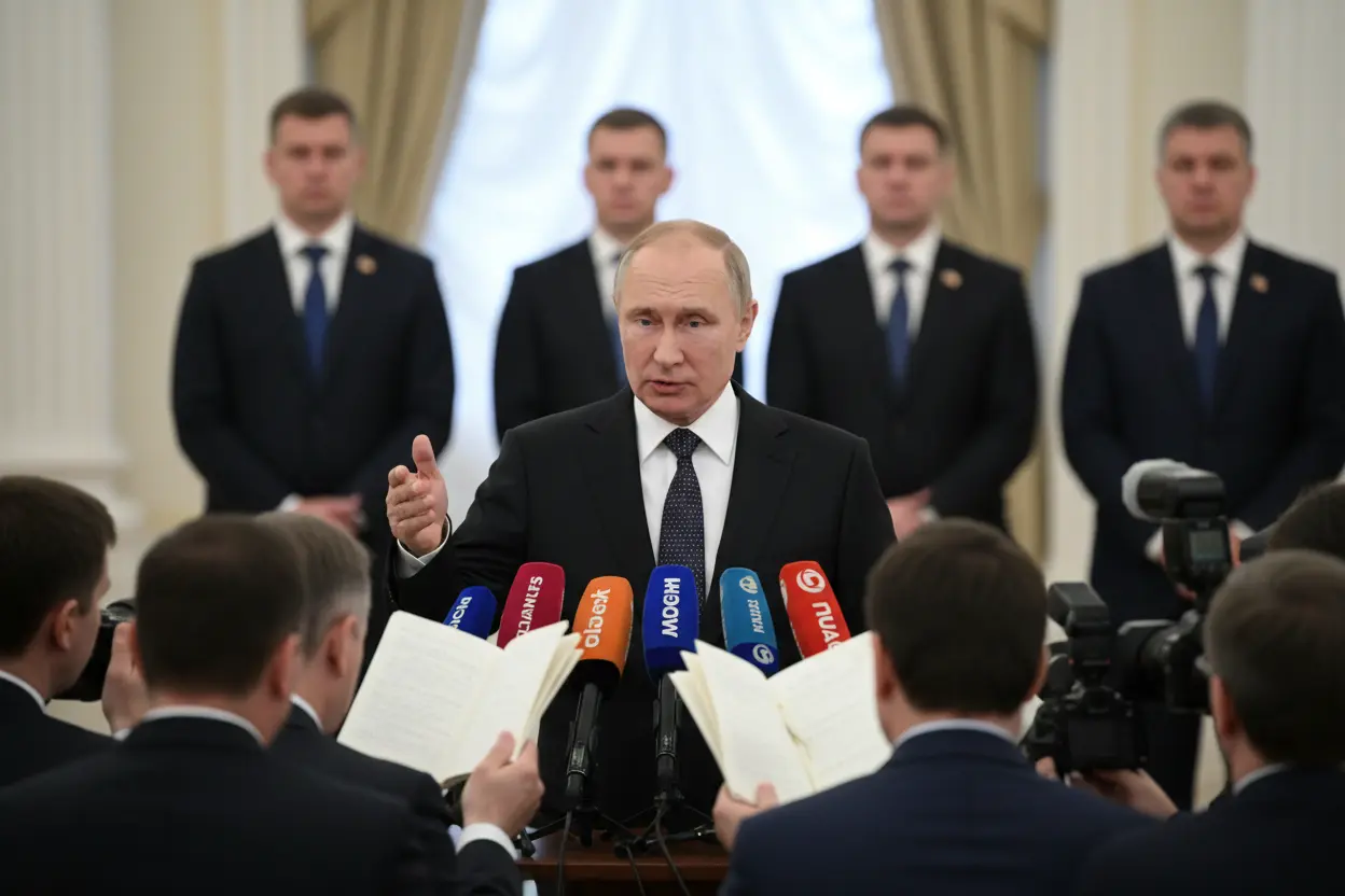 プーチン氏、ウクライナ製ドローンのNATO域侵入指摘　初動報道は「ロシアの攻撃だ」