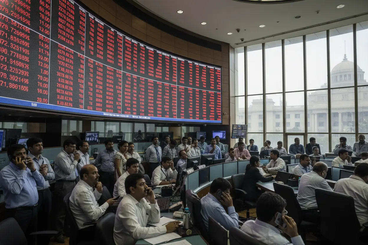 インドに激震！RBIがUtkarsh 3.0承認、センセックス2,500pt急落の波紋