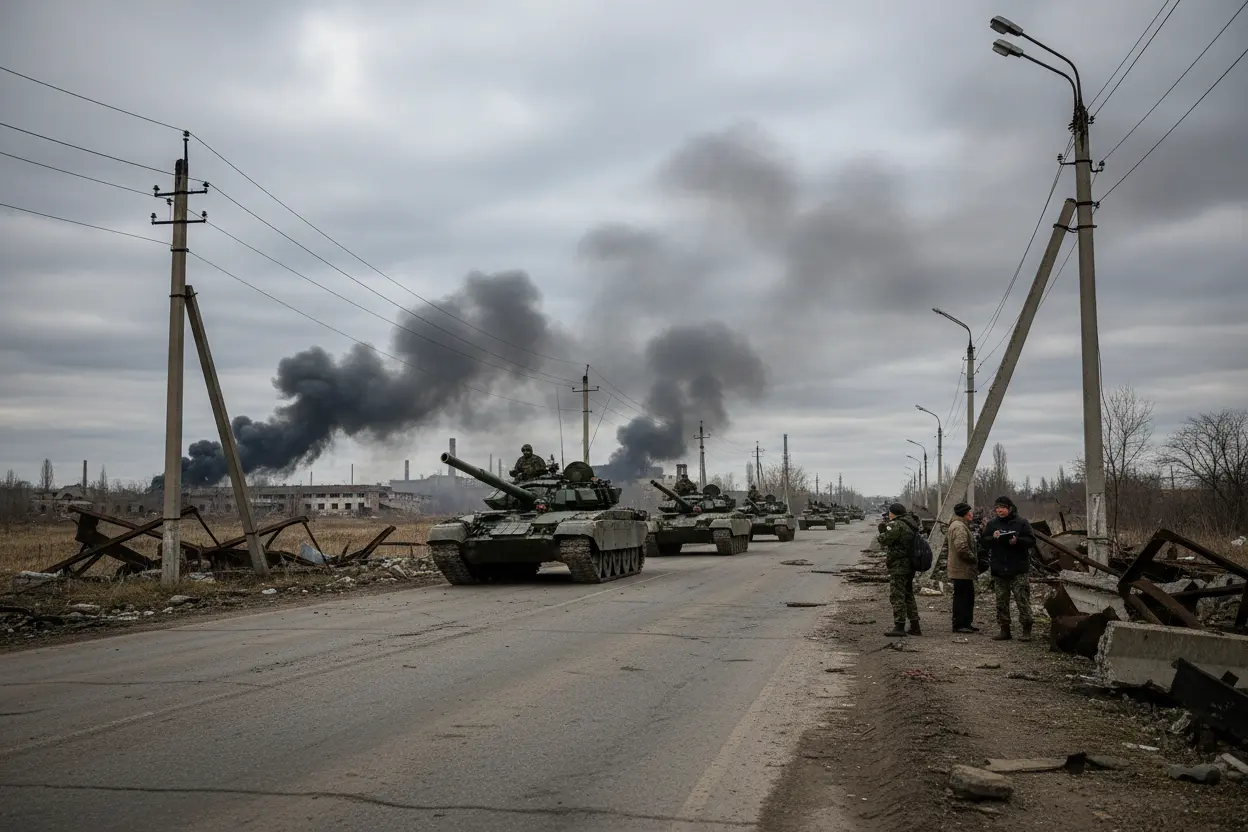 ロシア、コンスタンチノフカで局地前進！エネルギー圧迫と国内弾圧が同時進行