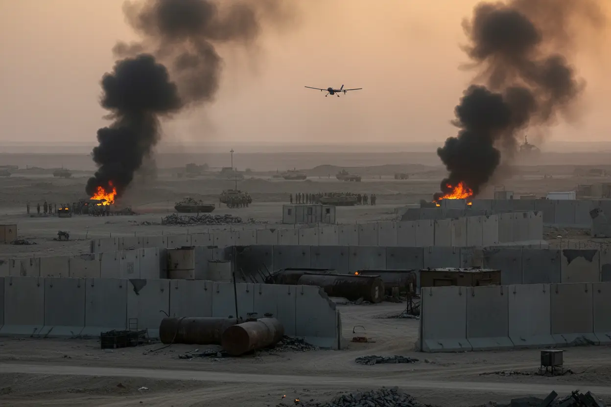 IRGC、無人機で米軍関連施設攻撃と表明　クウェート・ヨルダン・カタール標的