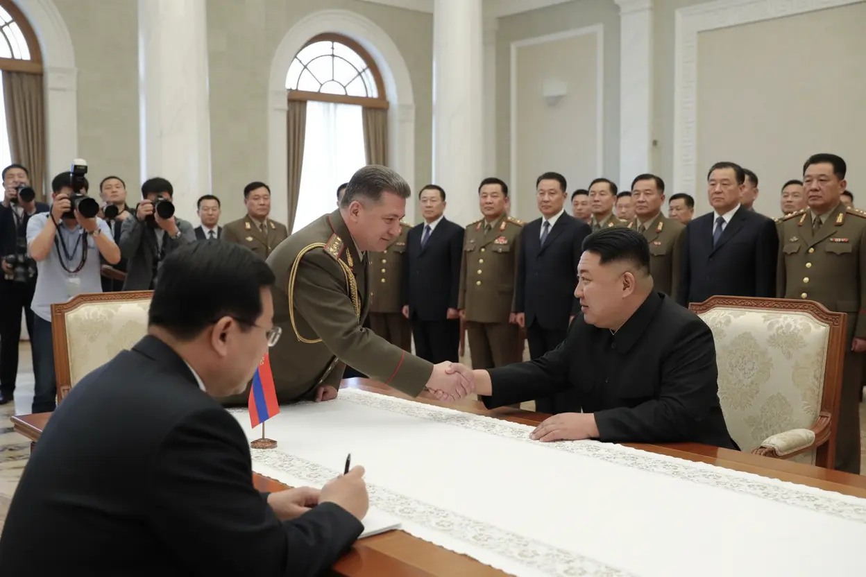 ロシア国防相が平壌で金正恩と会談、2027〜2031年の軍事協力を長期基盤化へ!?