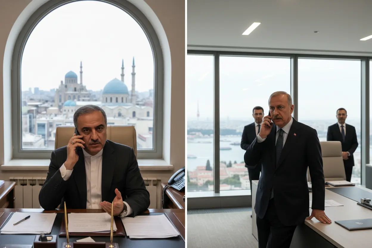 イラン・アラグチ外相、トルコ・フィダン外相 電話協議　ホルムズ制限と米軍圧力巡る意見交換