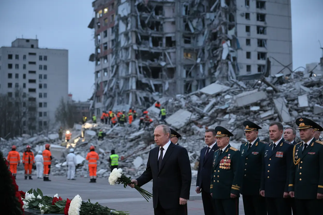 プーチン氏、スタロベリスク大寮攻撃非難　国防省に国際通報と対応策提示指示