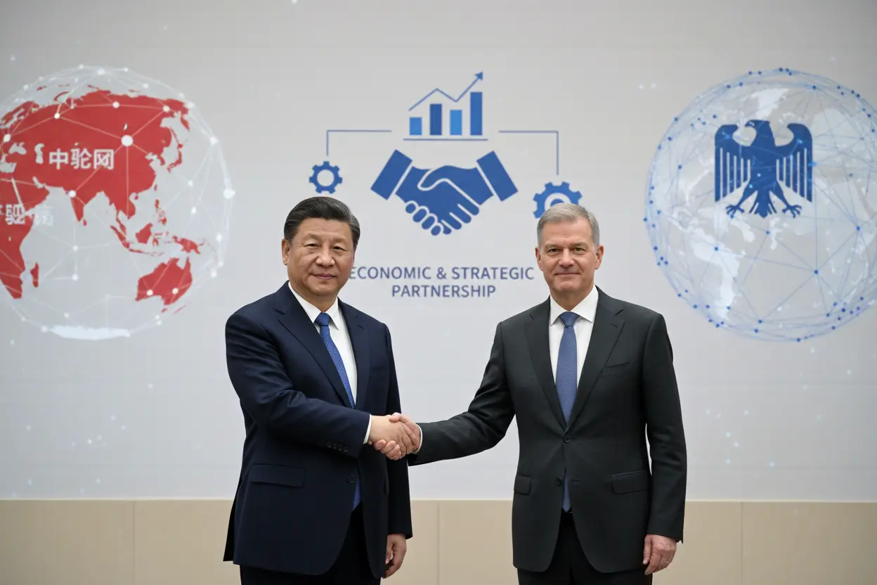 中国とドイツ、経済協力と安全保障で戦略的パートナーシップ強化へ