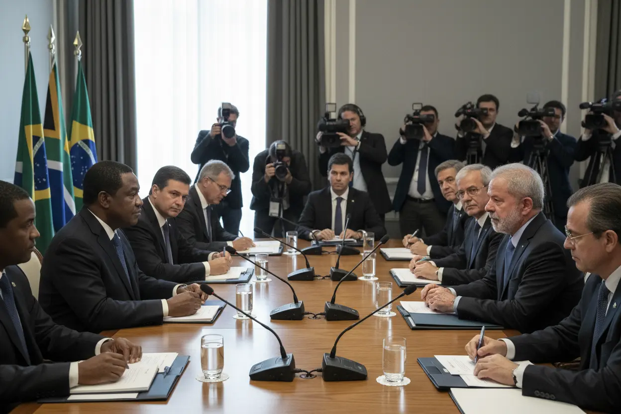 南アフリカ、ブラジル訪問で外に得点も国内は激震！説明責任が問われる