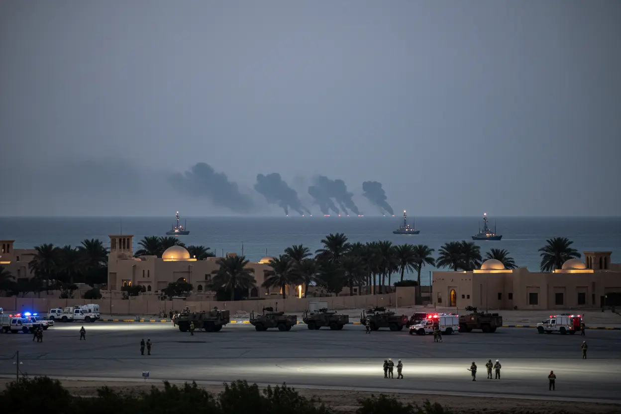 イラン、クウェートとバーレーンの米軍拠点攻撃　「作戦の新段階」と表明