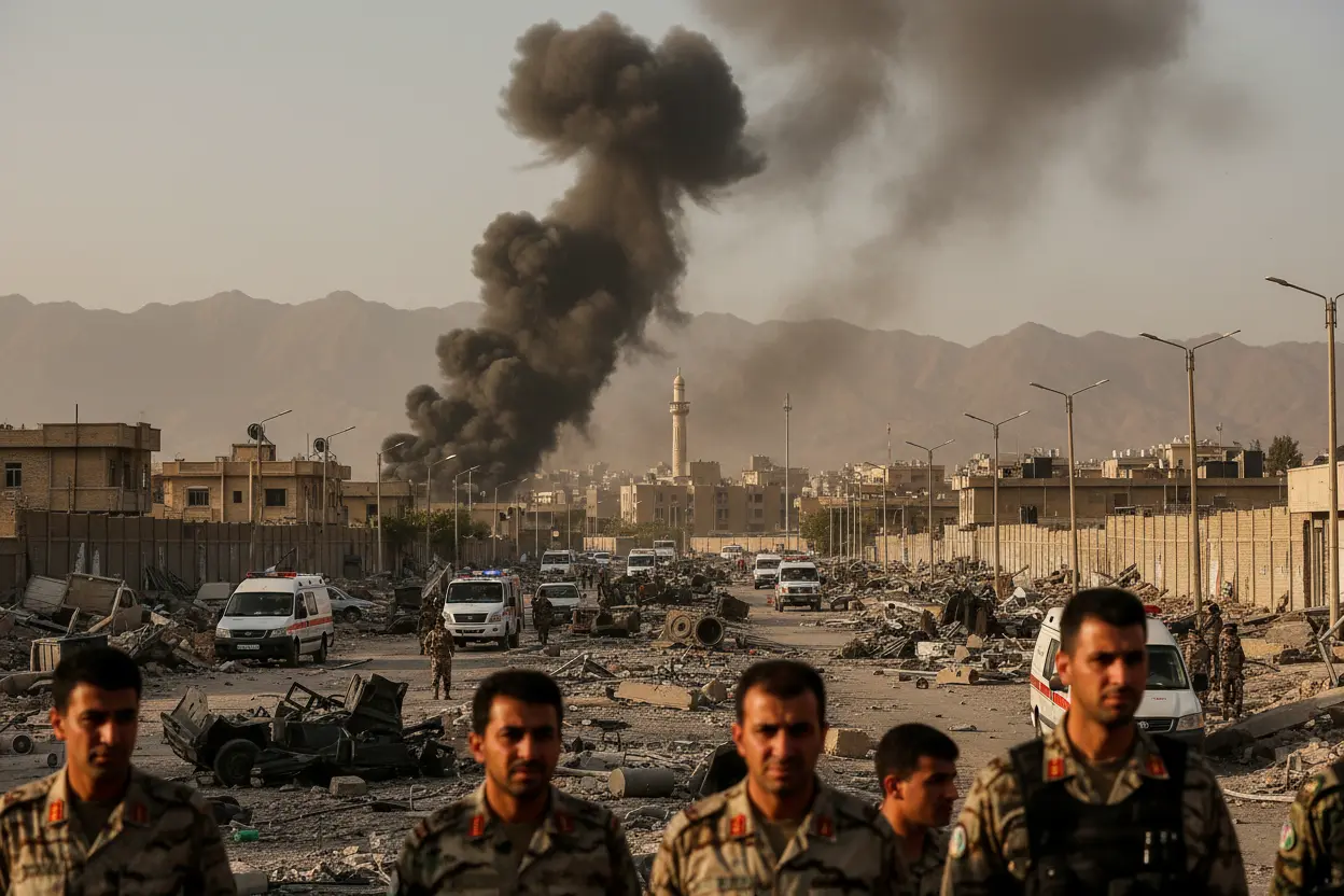 イラン革命防衛隊、三段階攻撃で米軍拠点に「大打撃」主張　被害詳細不明で第三者確認必要