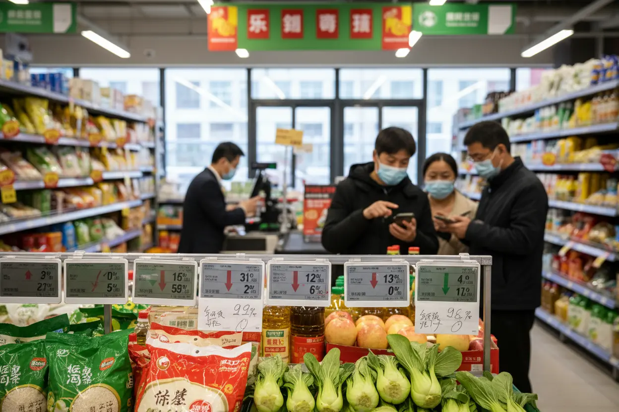 中国のCPI、4月は前年比1.2％上昇！市場と政策に波紋、インフレ懸念再燃か