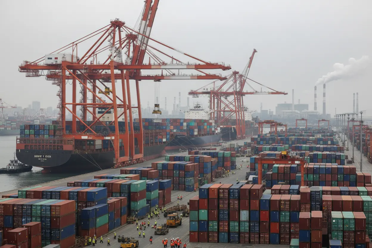 中国の対外貿易が回復、4.38兆元で前年比14.2%増！輸出9.8%・輸入20.6%の衝撃