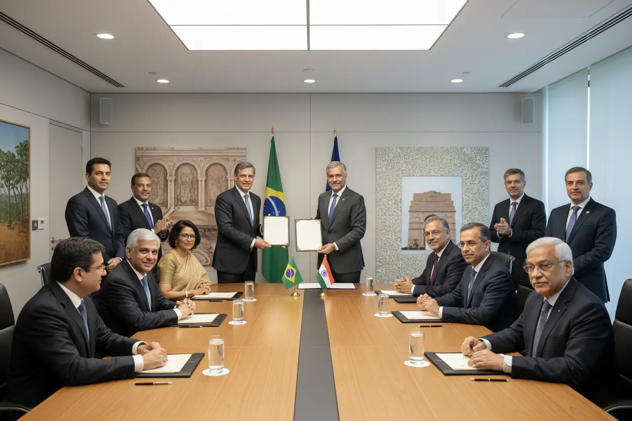 ブラジルとインド、経済協力強化で貿易・産業連携深化へ