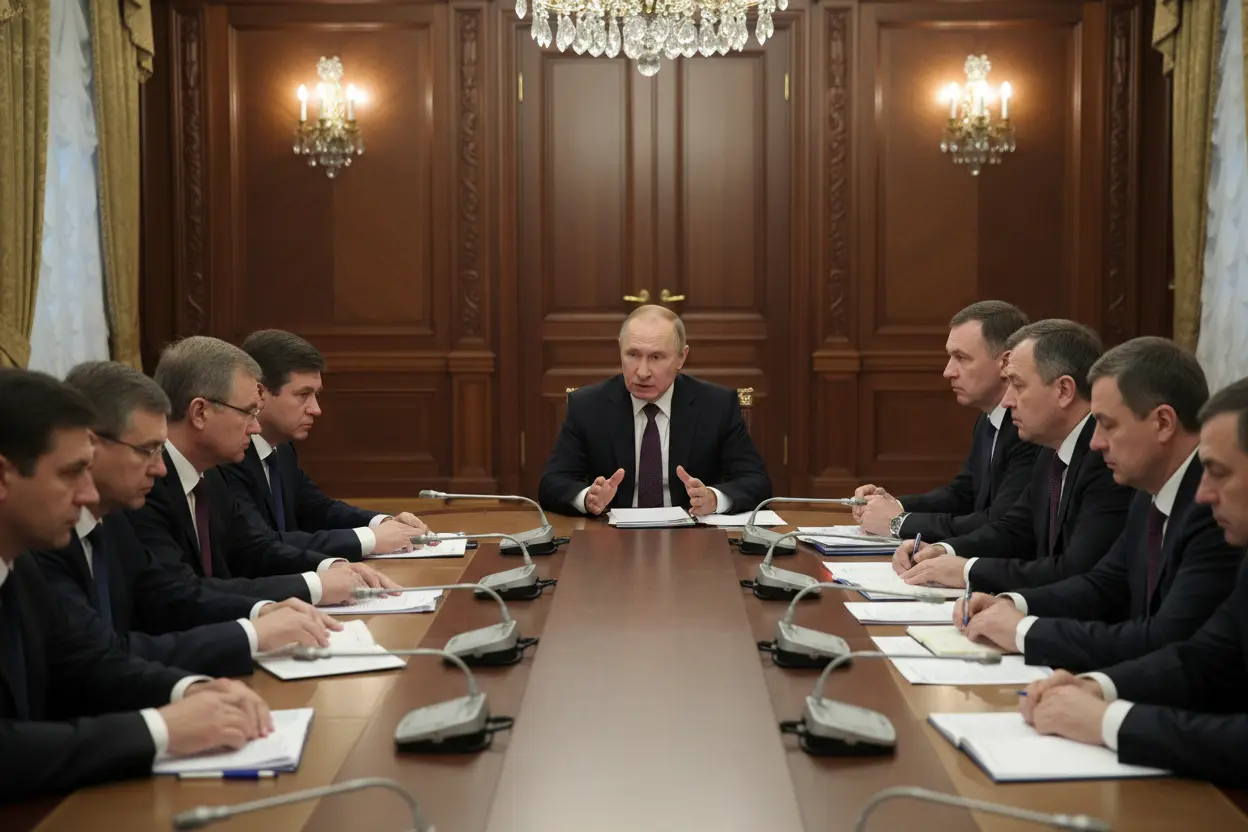 プーチン氏　退任議員との会合で西側制裁激化指摘　国内結束と国防・経済安定重視