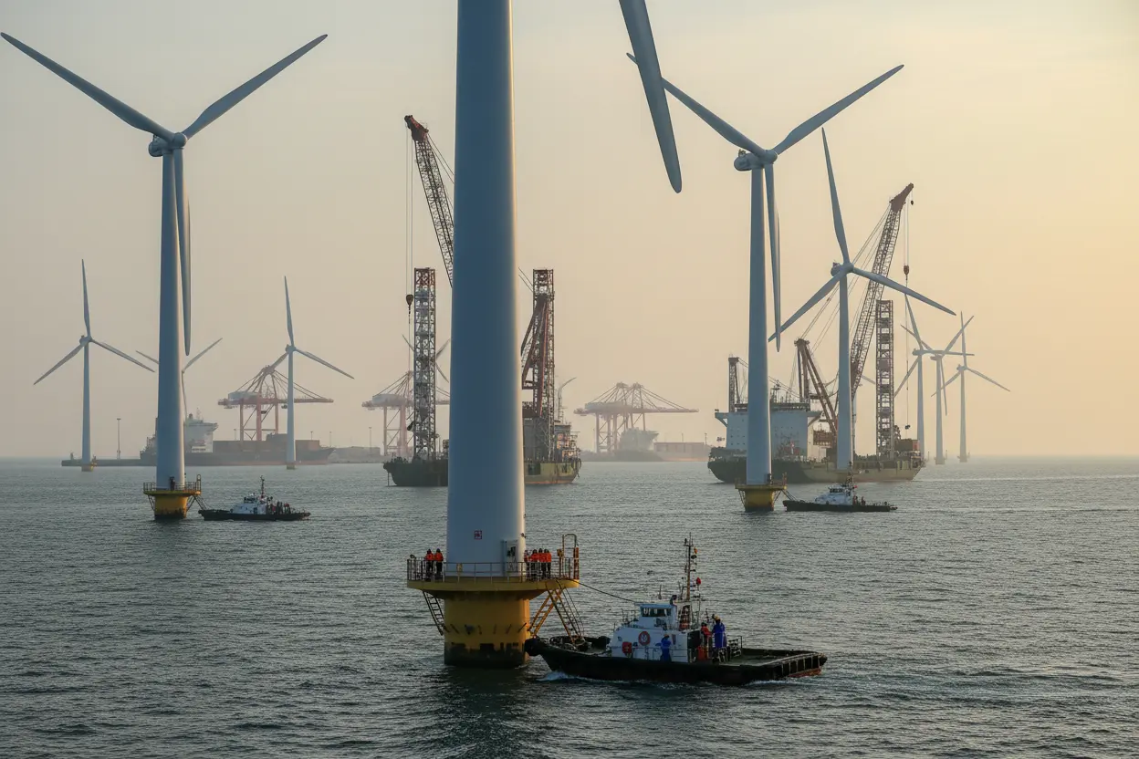 中国、貿易拡大の裏で外貨減少と洋上風力急拡大が示す異変！