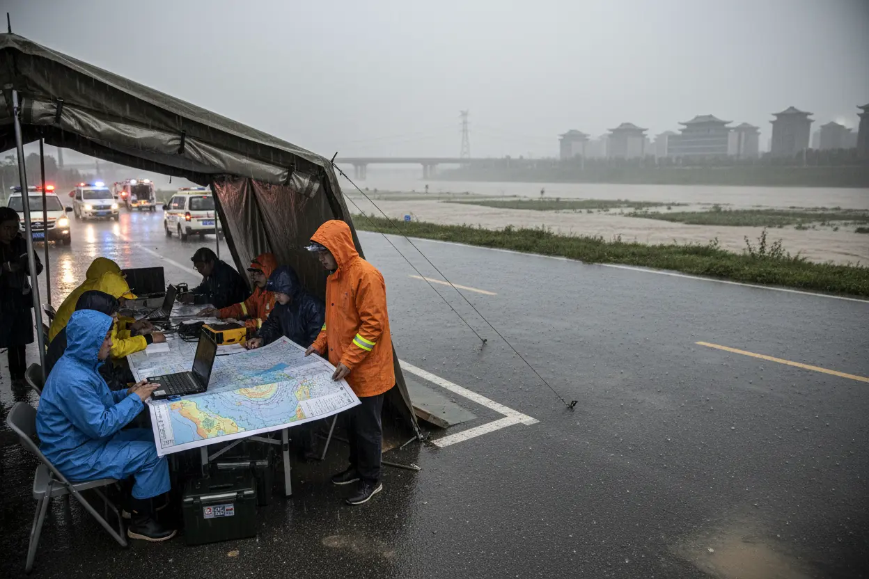 中国、安徽・山東に洪水緊急対応レベルIV発動　月曜以降大雨や局地豪雨予想