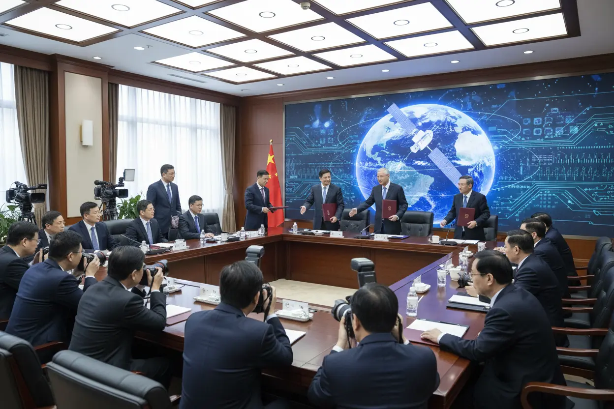 中国、外交急展開と宇宙知能計算で覇権への激震！市場反応と開発協力に波紋