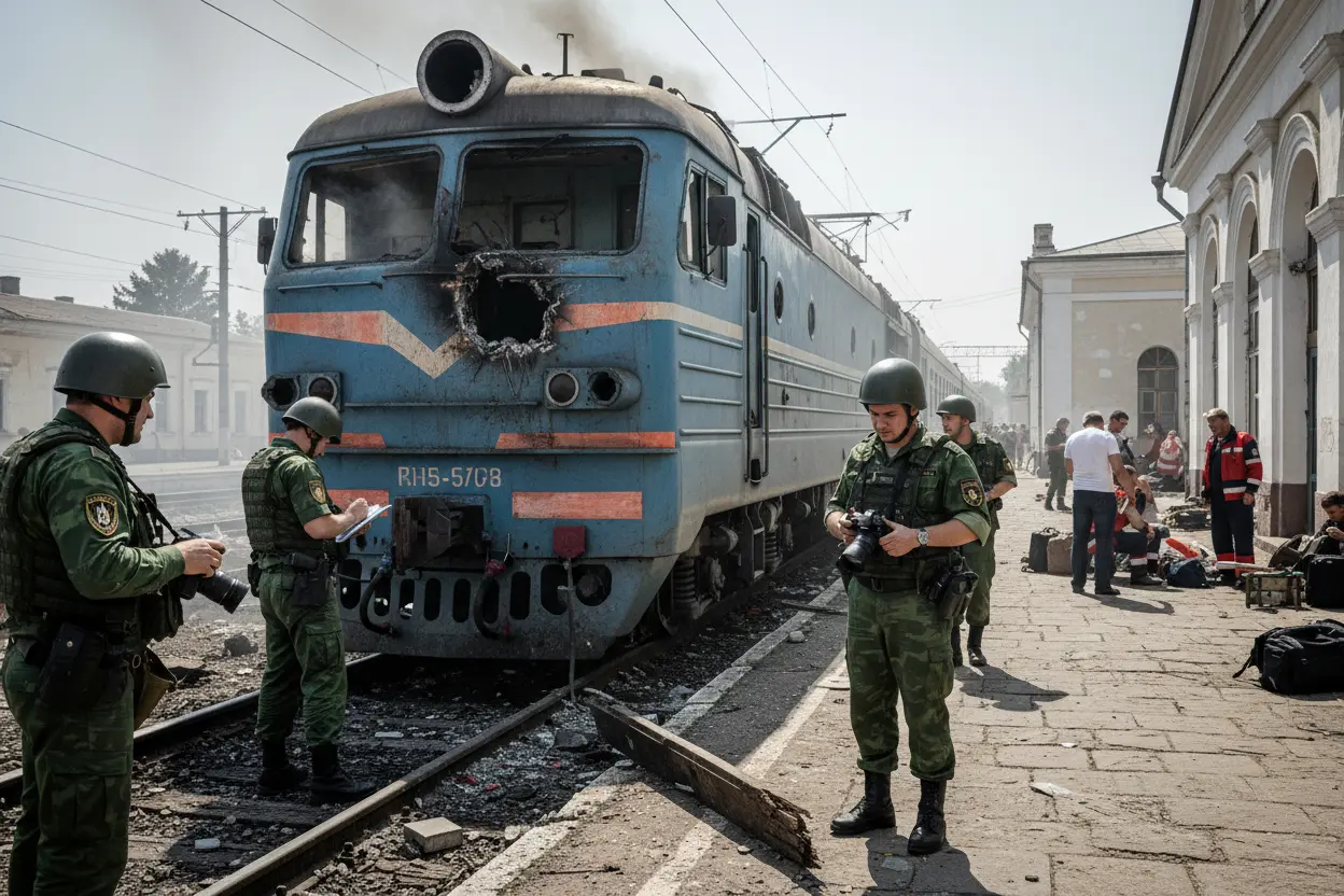 モスクワ―シンフェロポリ列車、ウクライナ無人機襲撃　副機関士死亡・機関士負傷　乗客無事