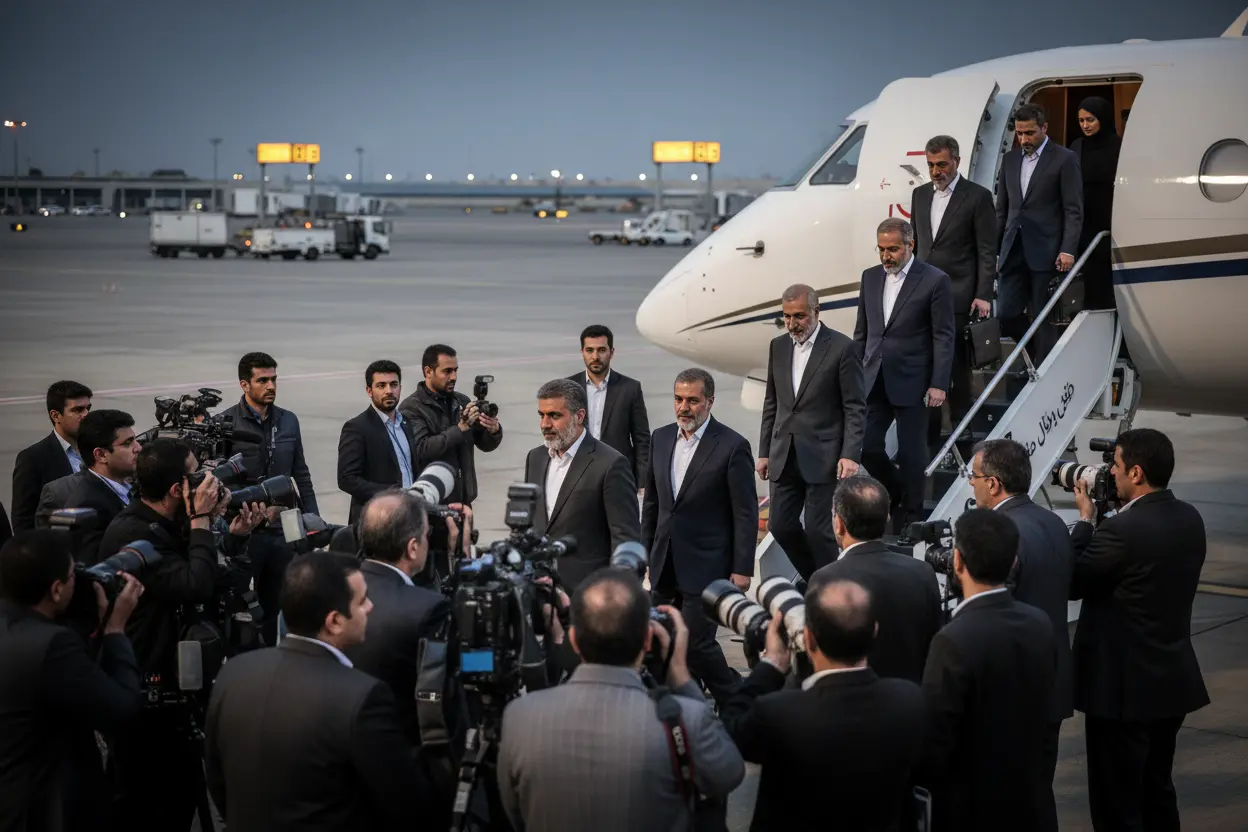 イラン代表団スイスへ出発　ホルムズ封鎖宣言で協議緊迫、暫定14項目で停戦詰め