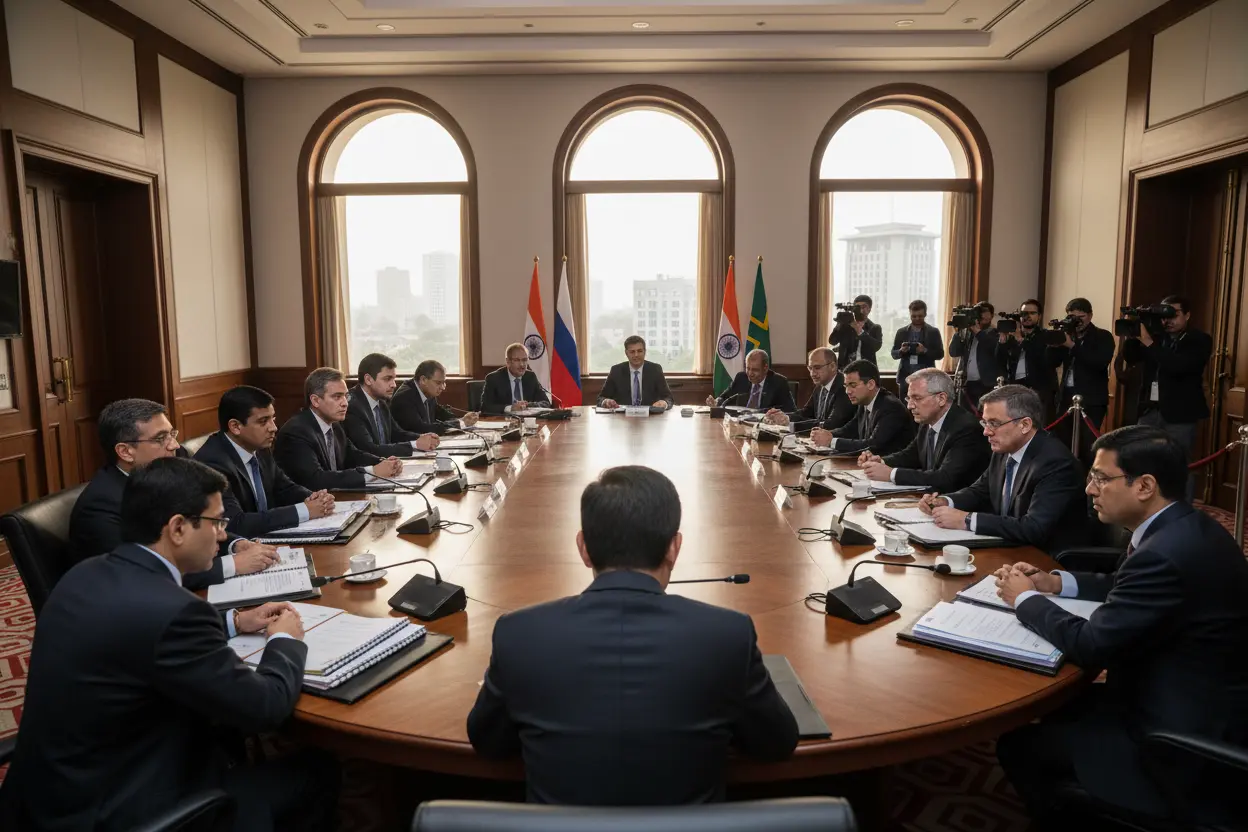 インド主導BRICS安全保障顧問会合開幕　非伝統的安全保障課題と新興技術の脅威に焦点